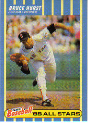 1988 Fleer Baseball All-Stars Baseball Cards   018      Bruce Hurst